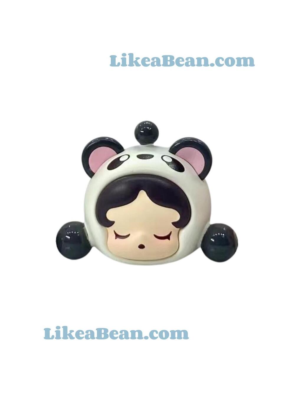 Pop Bean Panda Partner Series (Limited Chengdu Edition) - Skullpanda Black Panda